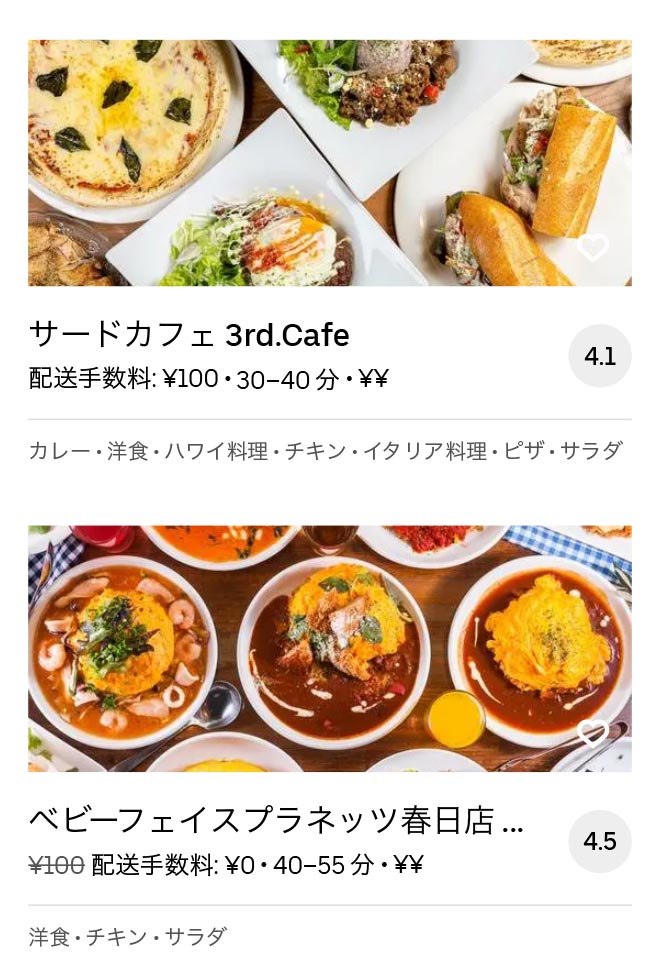 Hakata minami menu 2010 06