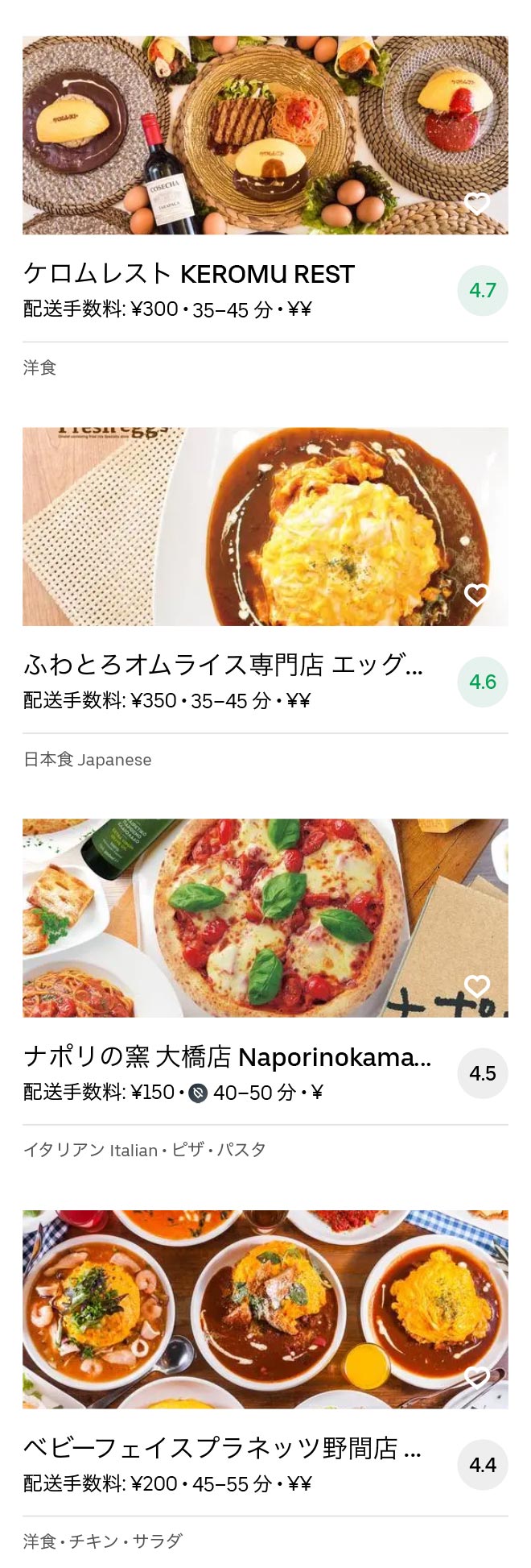 Hakata minami menu 2010 12