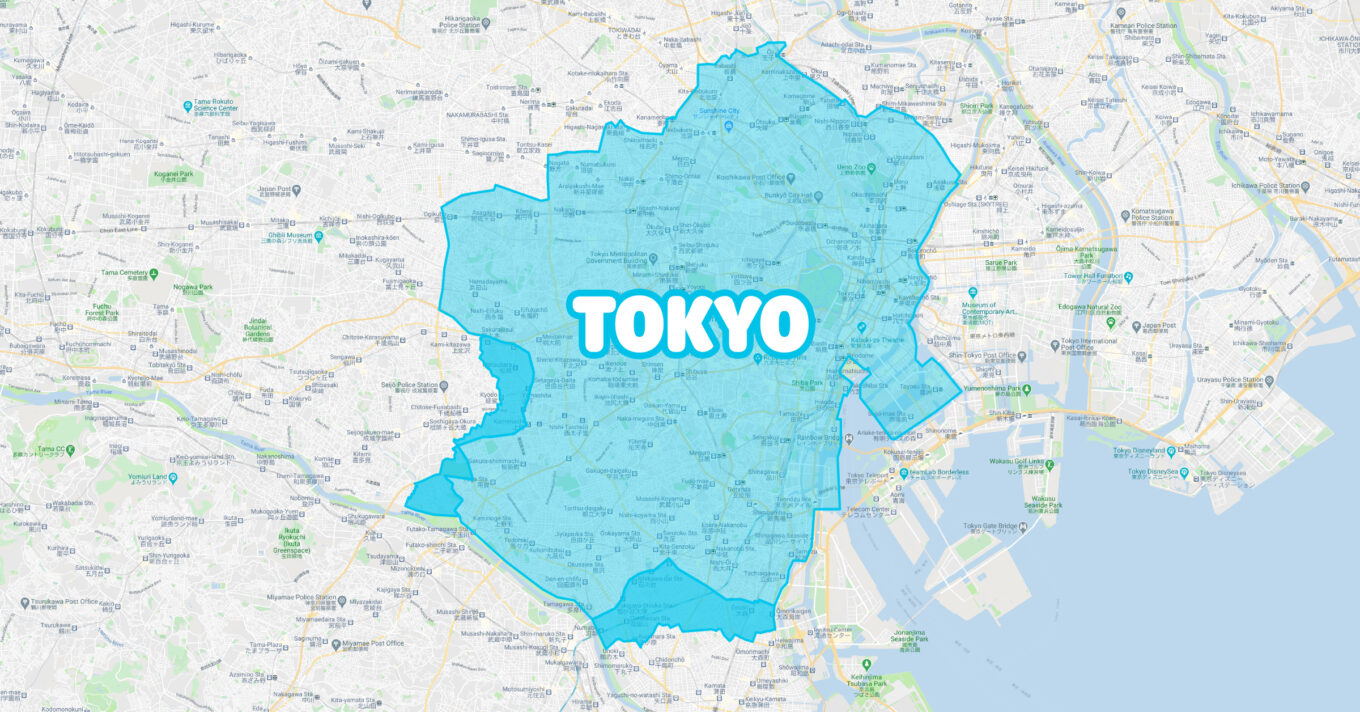 Wolt（ウォルト）東京23区エリア・最新配達マップ